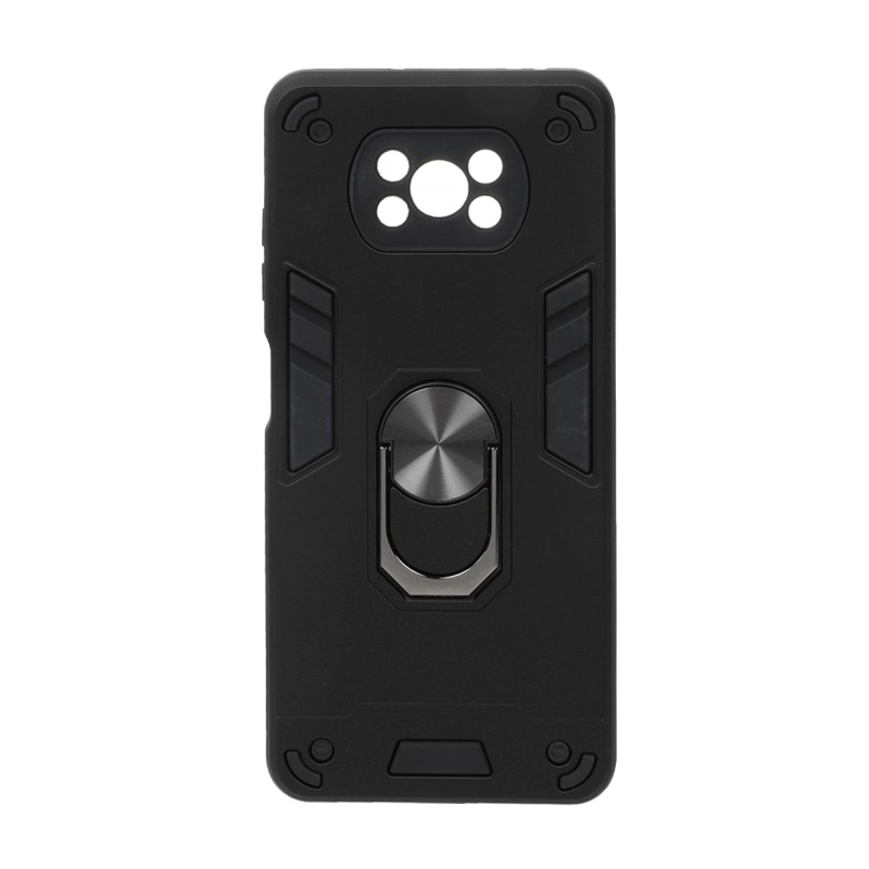 قاب بتمن هولدر لیزری Xiaomi Poco X3 / Poco X3 Pro / Poco X3 NFC - مشکی