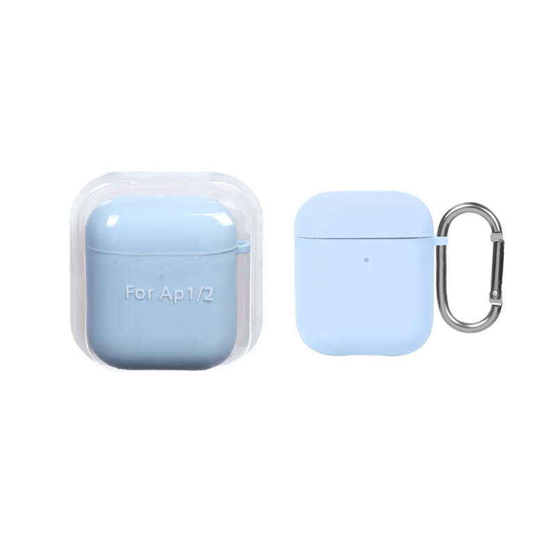 کاور ایرپاد سیلیکونی اورجینال Apple Airpods 1 / 2 - آبی کد 3