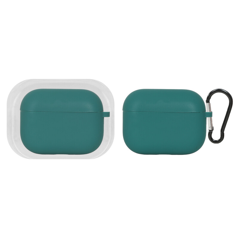 کاور ایرپاد سیلیکونی اورجینال Apple Airpods Pro 3 - سبز (پک دار)