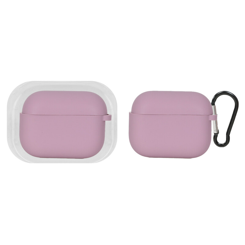 کاور ایرپاد سیلیکونی اورجینال Apple Airpods Pro 3 - بنفش کدر (پک دار)