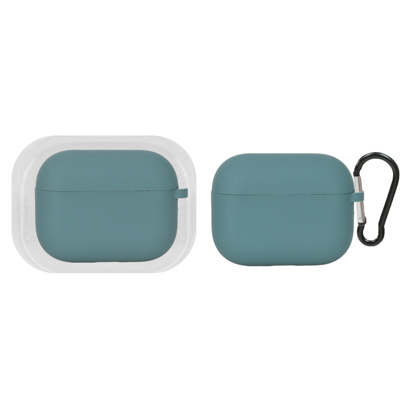 کاور ایرپاد سیلیکونی اورجینال Apple Airpods Pro - سبز نعنایی (پک دار)