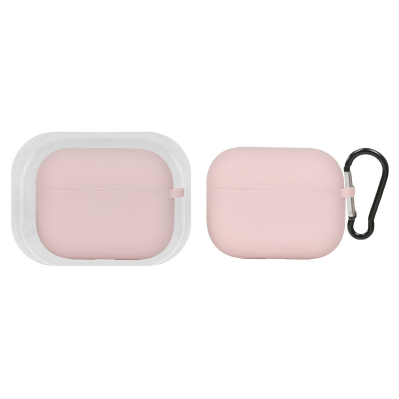 کاور ایرپاد سیلیکونی اورجینال Apple Airpods Pro 2 - صورتی چرک (پک دار)
