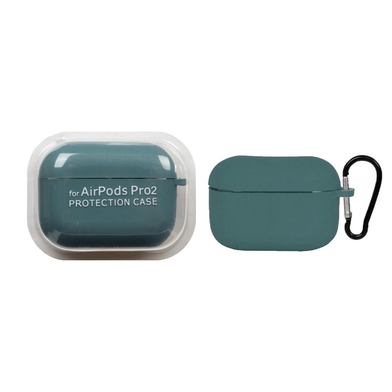 کاور ایرپاد سیلیکونی اورجینال Apple Airpods Pro 2 - سبز ارتشی کد 4