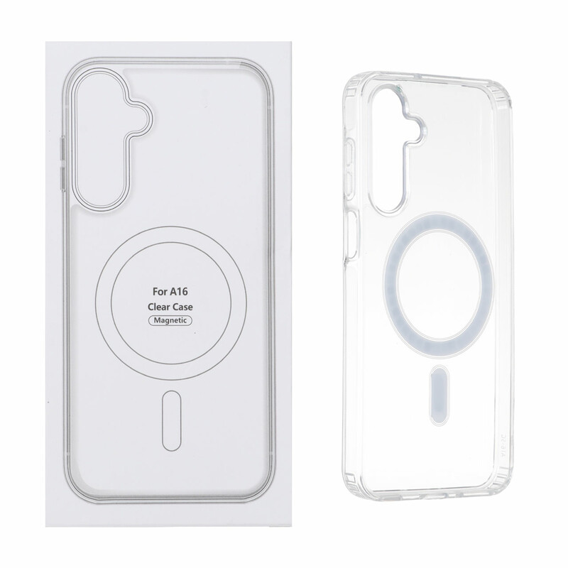 قاب شفاف Samsung Galaxy A16 با قابلیت شارژ NTC - MagSafe (پک دار)