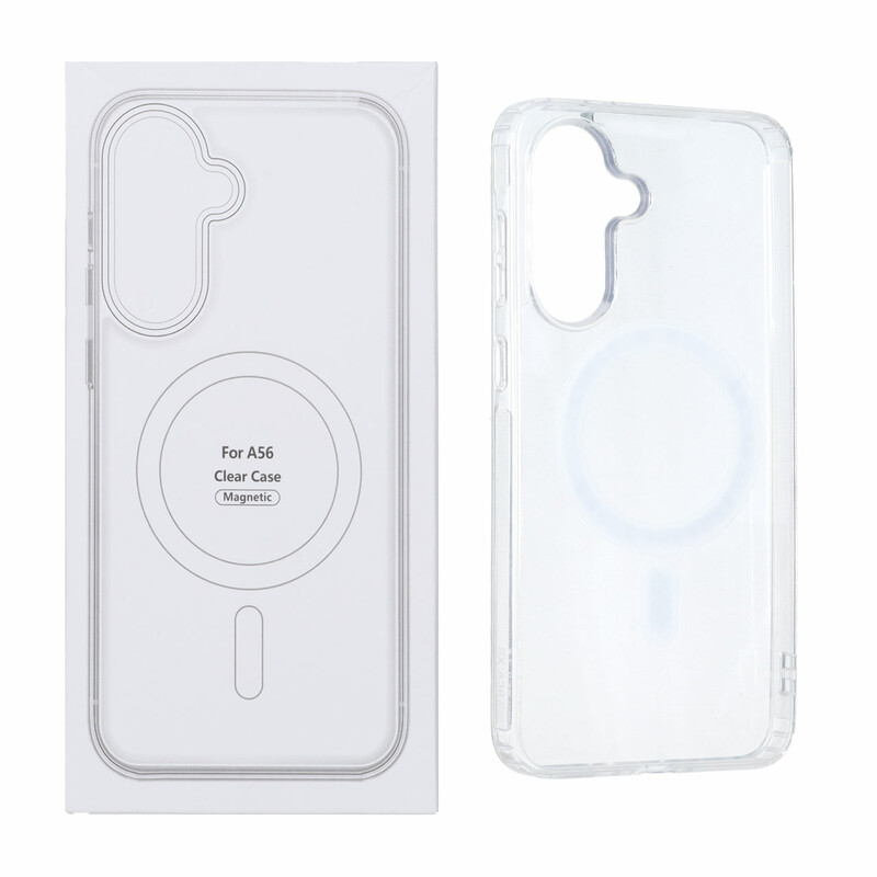 قاب شفاف Samsung Galaxy A56 / A36 با قابلیت شارژ NTC - MagSafe (پک دار)