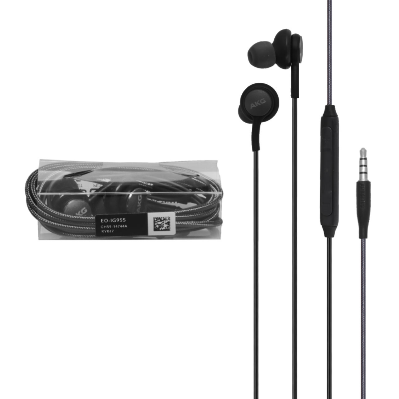 هندزفری با سیم جک 3.5 میلی متری AKG مدل EO-IG955 S8-طوسی (Copy)