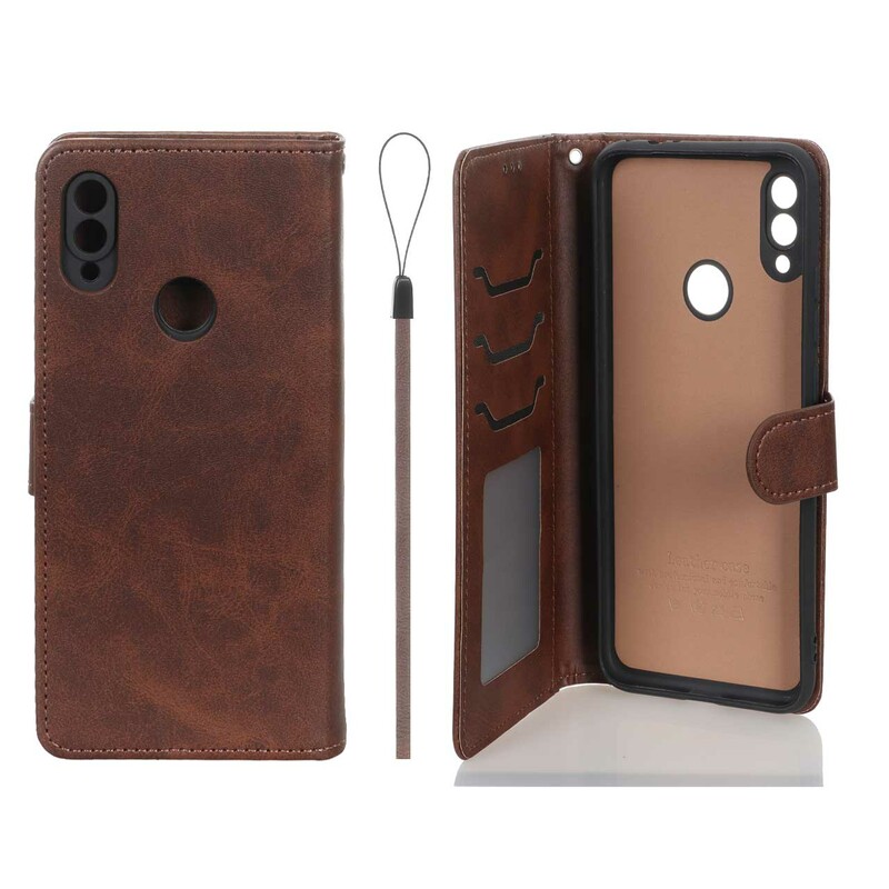 کیف موبایل مگنتی درجه یک داخل خز MNC Plus مدل Xiaomi Redmi Note 7 / Note 7 Pro / Note 7s - قهوه ای