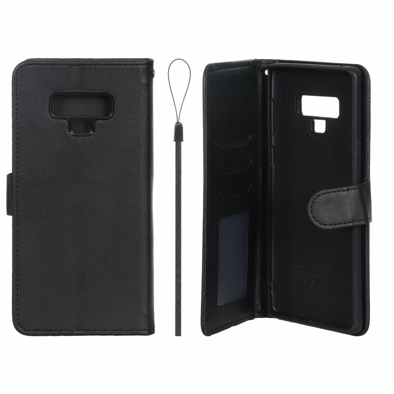 کیف موبایل مگنتی درجه یک داخل خز MNC Plus مدل Samsung Galaxy Note 9 - مشکی