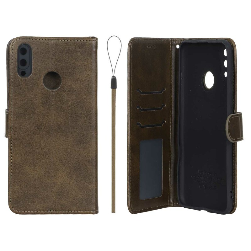 کیف موبایل مگنتی درجه یک داخل خز MNC Plus مدل Huawei Y7 Prime (2019) / Huawei Y7 (2019) - سبز زیتونی