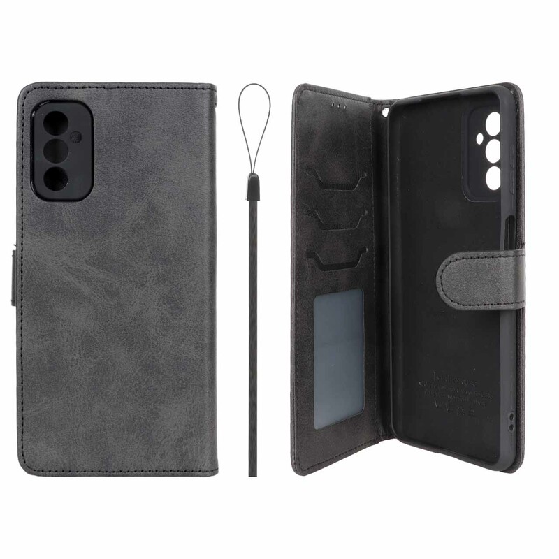 کیف موبایل مگنتی درجه یک داخل خز MNC Plus مدل Samsung Galaxy M52 - مشکی