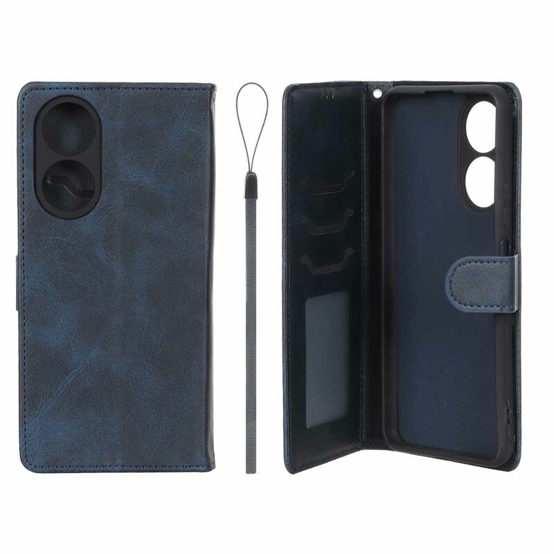 کیف موبایل مگنتی درجه یک داخل خز MNC Plus مدل Honor X7 4G - سرمه ای