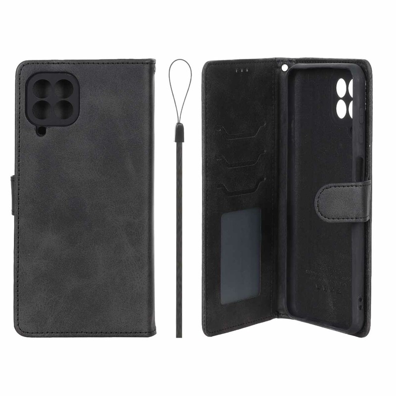 کیف موبایل مگنتی درجه یک داخل خز MNC Plus مدل Samsung Galaxy M33 5G - مشکی