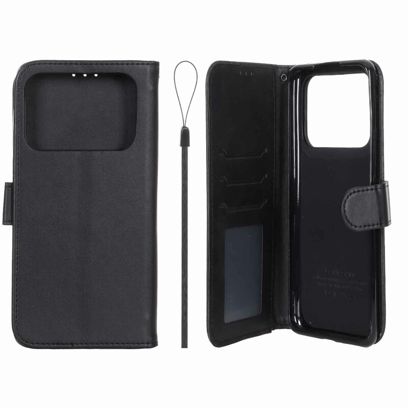 کیف موبایل مگنتی درجه یک داخل خز MNC Plus مدل Xiaomi Mi 11 Ultra - مشکی