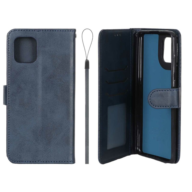 کیف موبایل مگنتی درجه یک داخل خز MNC Plus مدل Samsung Galaxy Note 10 lite - سرمه ای