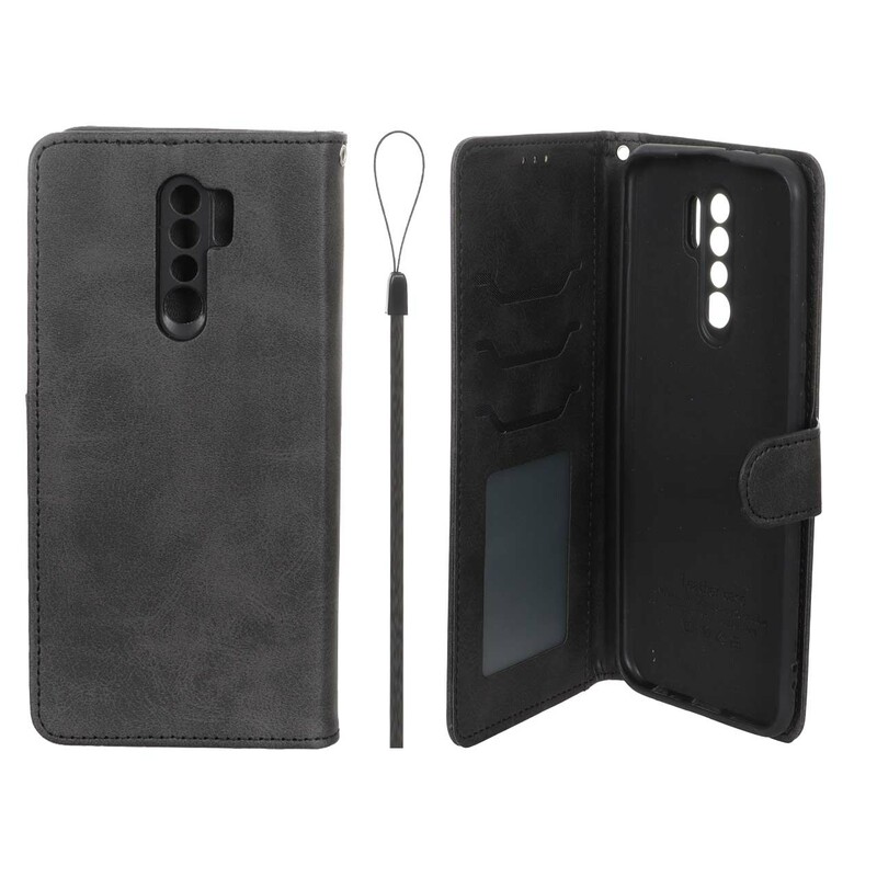 کیف موبایل مگنتی درجه یک داخل خز MNC Plus مدل Xiaomi Redmi 9 / Redmi 9 Prime / Poco M2 - مشکی