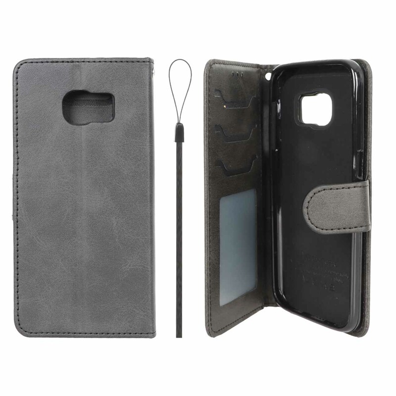کیف موبایل مگنتی درجه یک داخل خز MNC Plus مدل Samsung Galaxy S7 - مشکی