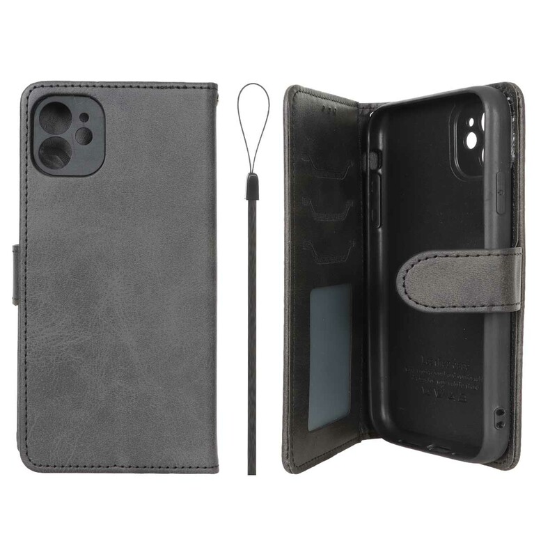 کیف موبایل مگنتی درجه یک داخل خز MNC Plus مدل Apple iPhone 11 - مشکی