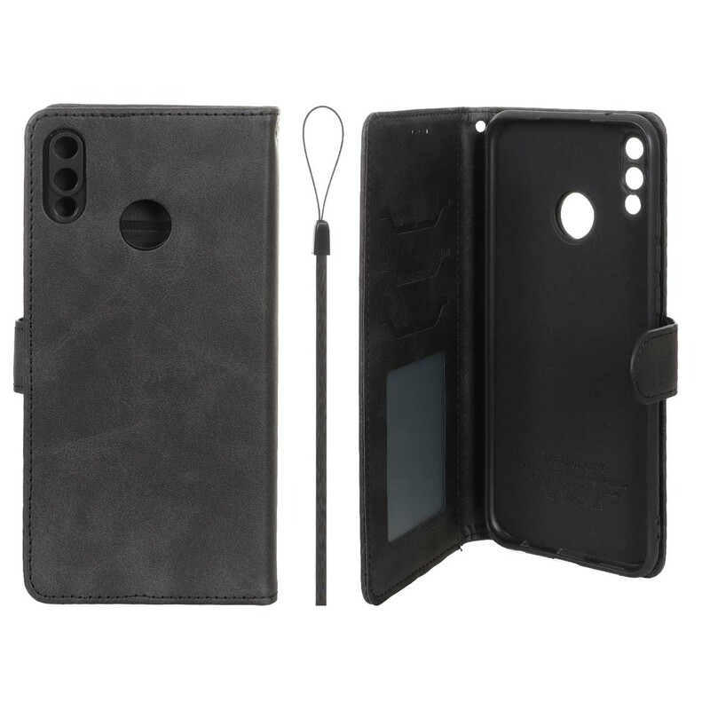 کیف موبایل مگنتی درجه یک داخل خز MNC Plus مدل Huawei Y9 2019 - مشکی