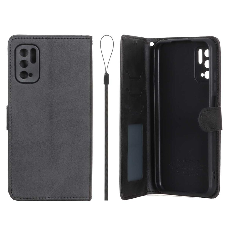 کیف موبایل مگنتی درجه یک داخل خز MNC Plus مدل Xiaomi Poco M3 Pro / Redmi Note 10 5G / Redmi Note 11 SE - مشکی