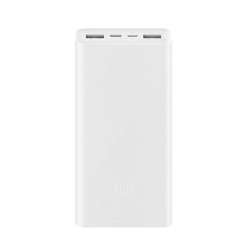 پاوربانک Xiaomi 18W 20000mAh مدل PLM18ZM - سفید - MMS (گارانتی شش ماهه YA)