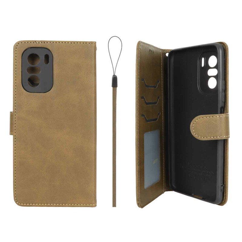 کیف موبایل مگنتی درجه یک داخل خز MNC Plus مدل Xiaomi Poco F3 / Redmi Mi 11i / Redmi K40 - سبز زیتونی