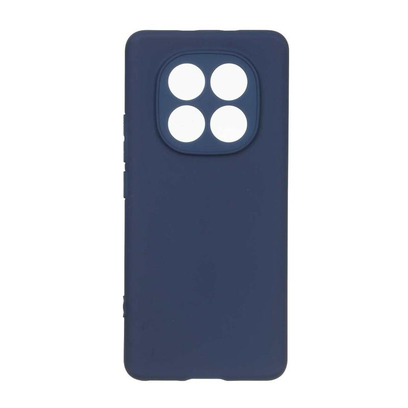 قاب طرح سیلیکون لنز برجسته Xiaomi Redmi Note 15 - سرمه ای