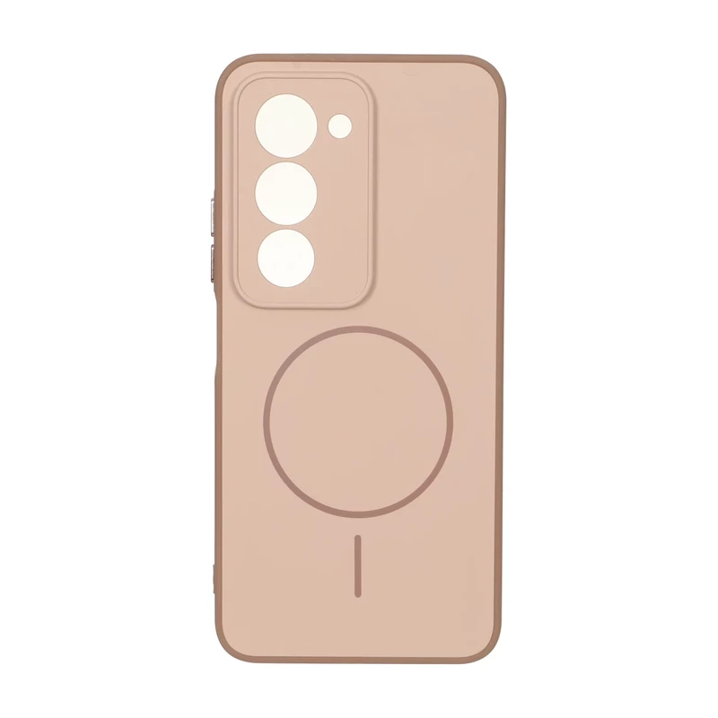 قاب Soft طرح مگ سیف محافظ لنزدار Xiaomi Redmi 15 4G - نسکافه ای
