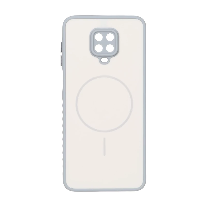 قاب Soft طرح مگ سیف محافظ لنزدار Xiaomi Redmi Note 9S / Redmi Note 9 Pro / Redmi Note 9 Pro Max - کرم
