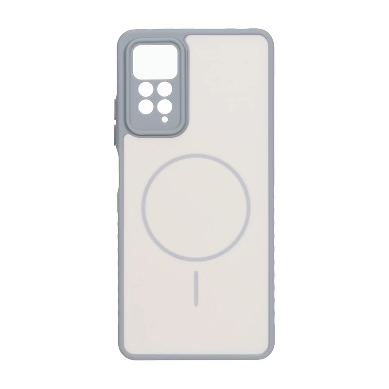 قاب Soft طرح مگ سیف محافظ لنزدار Xiaomi Redmi Note 12 Pro 4G / Redmi Note 11 Pro - کرم