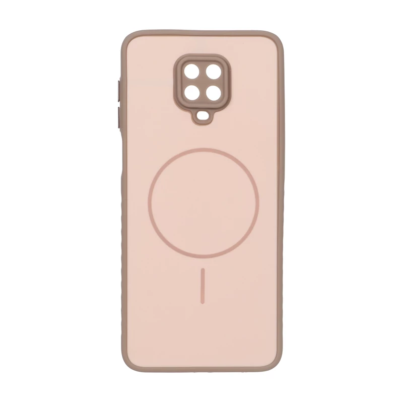 قاب Soft طرح مگ سیف محافظ لنزدار Xiaomi Redmi Note 9S / Redmi Note 9 Pro / Redmi Note 9 Pro Max - نسکافه ای