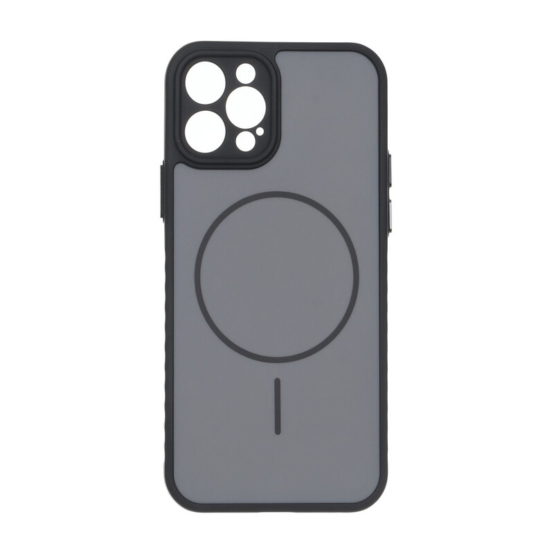 قاب Soft طرح مگ سیف محافظ لنزدار Apple iPhone 12 Pro - مشکی