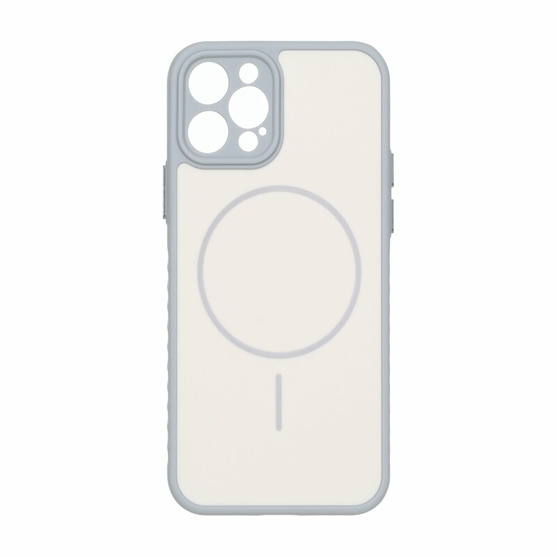 قاب Soft طرح مگ سیف محافظ لنزدار Apple iPhone 12 Pro - کرم