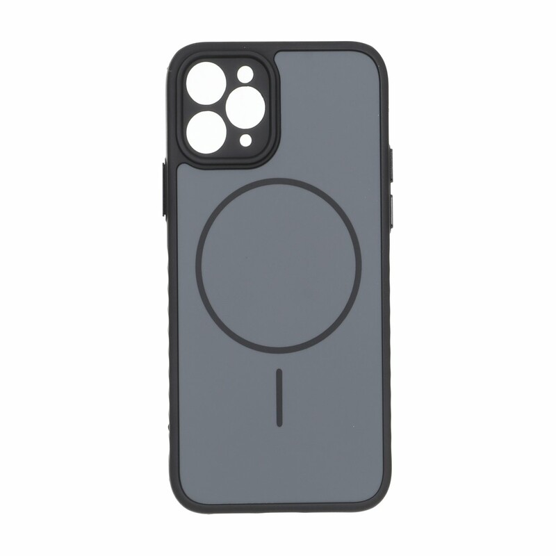 قاب Soft طرح مگ سیف محافظ لنزدار Apple iPhone 11 Pro - مشکی