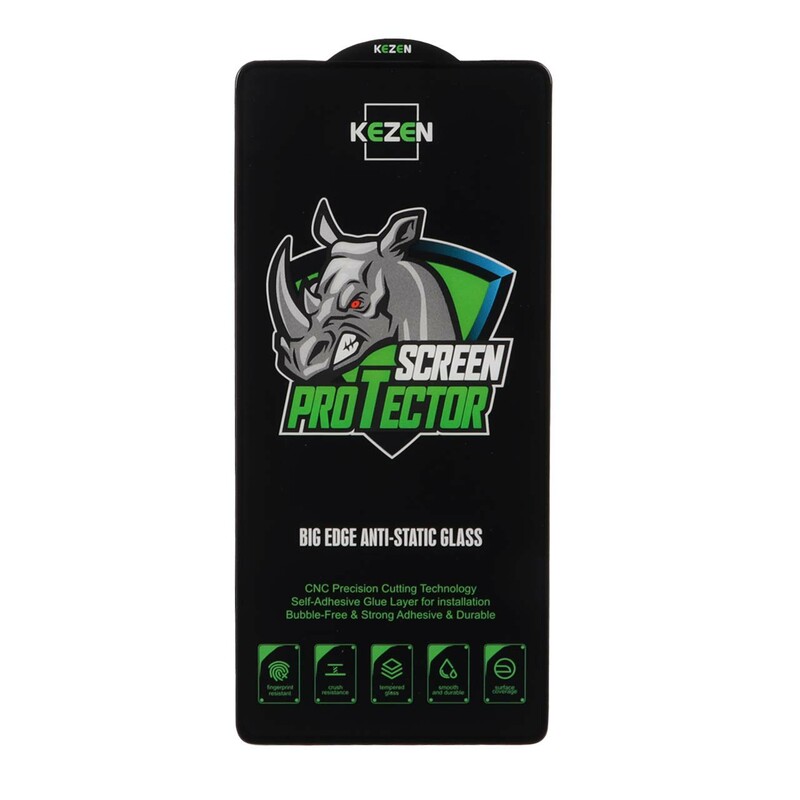 محافظ صفحه نمایش شیشه ای Full Cover Kezen Anti Static Big Edge مدل Xiaomi Poco X7 Pro 5G / Mi 14T / Mi 14T Pro / Redmi Note 13 Pro 5G / Poco X6 5G / Poco F6 5G / Poco F6 Pro 5G/ Note 13 5G/ Xiaomi Poco X6 Pro 5G