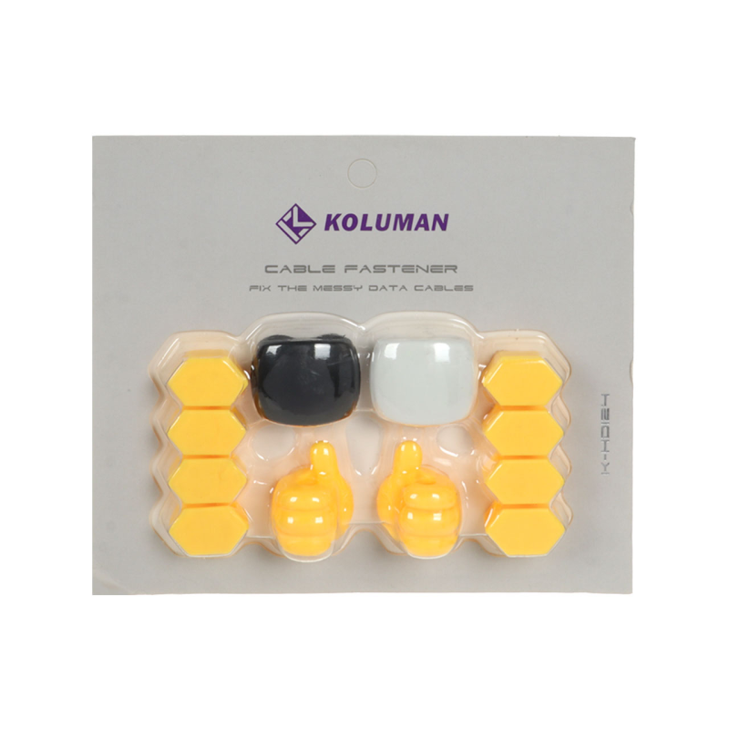 نگه دارنده کابل Koluman مدل K-HD124 - نارنجی