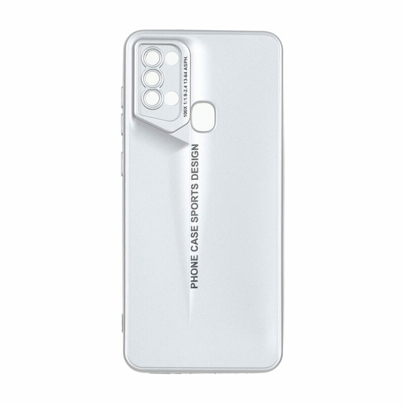 قاب Phone Case Sports Design محافظ لنزدار Samsung Galaxy A21s - نقره ای