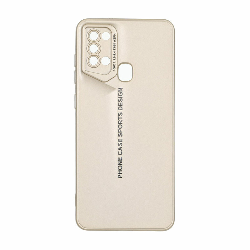 قاب Phone Case Sports Design محافظ لنزدار Samsung Galaxy A21s - طلایی