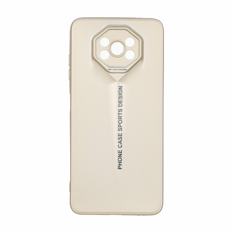 قاب Phone Case Sports Design محافظ لنزدار Xiaomi Poco X3 / Poco X3 Pro / Poco X3 NFC - طلایی
