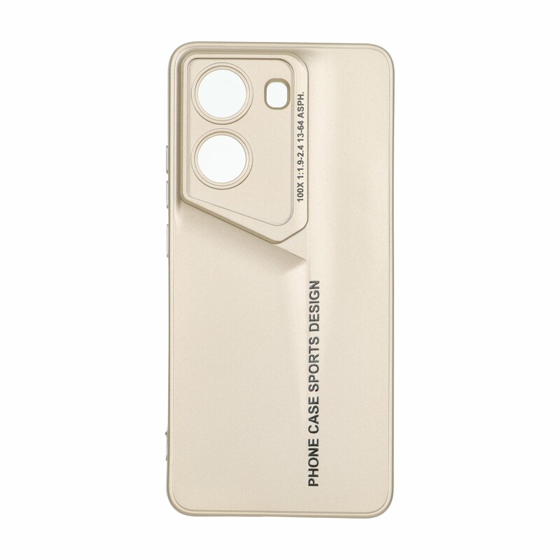 قاب Phone Case Sports Design محافظ لنزدار Xiaomi Poco X7 Pro - طلایی