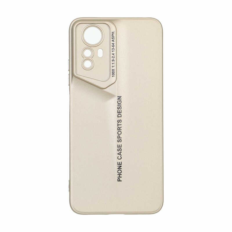 قاب Phone Case Sports Design محافظ لنزدار Xiaomi Redmi Note 12S - طلایی