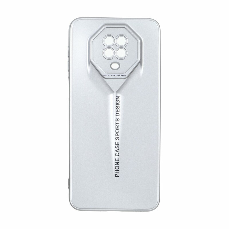 قاب Phone Case Sports Design محافظ لنزدار Xiaomi Redmi Note 9S / Redmi Note 9 Pro / Redmi Note 9 Pro Max - نقره ای