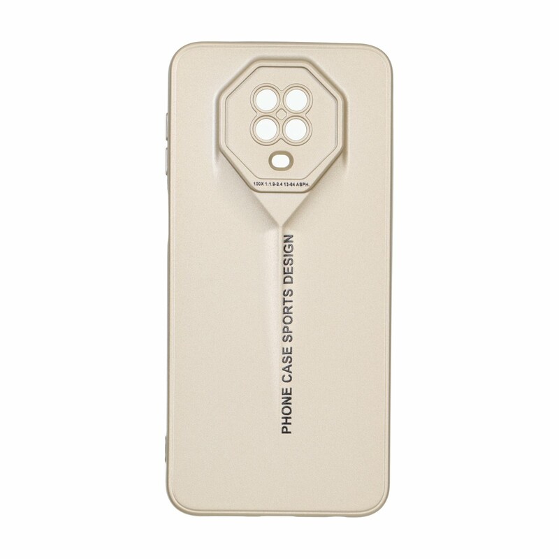 قاب Phone Case Sports Design محافظ لنزدار Xiaomi Redmi Note 9S / Redmi Note 9 Pro / Redmi Note 9 Pro Max - طلایی