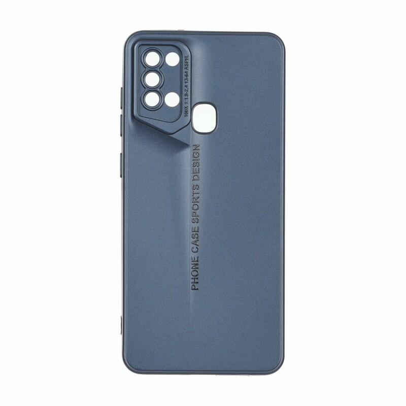 قاب Phone Case Sports Design محافظ لنزدار Samsung Galaxy A21s - سرمه ای