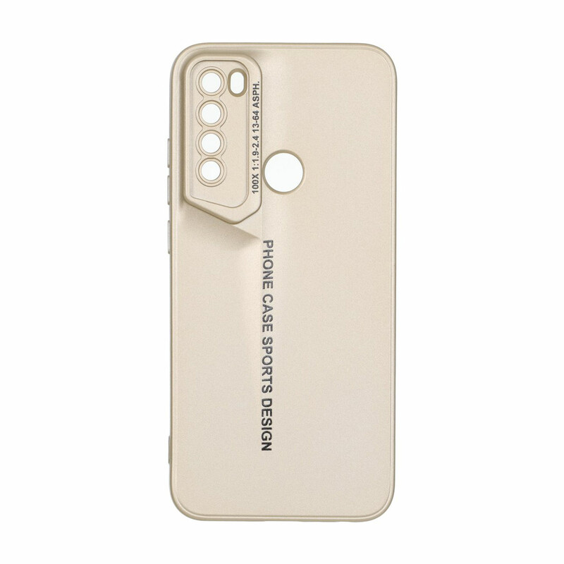 قاب Phone Case Sports Design محافظ لنزدار Xiaomi Redmi Note 8 - طلایی