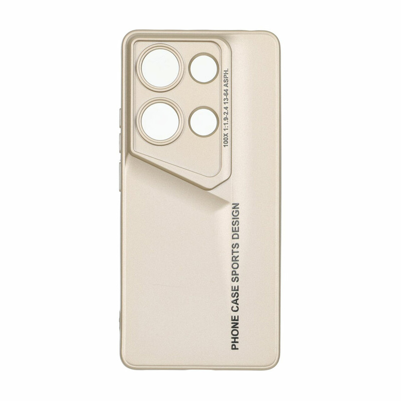 قاب Phone Case Sports Design محافظ لنزدار Xiaomi Redmi Note 14S / Note 13 Pro 4G / Poco M6 Pro 4G - طلایی