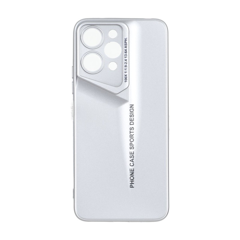 قاب Phone Case Sports Design محافظ لنزدار Xiaomi Redmi 12 / Poco M6 Pro 5G - نقره ای