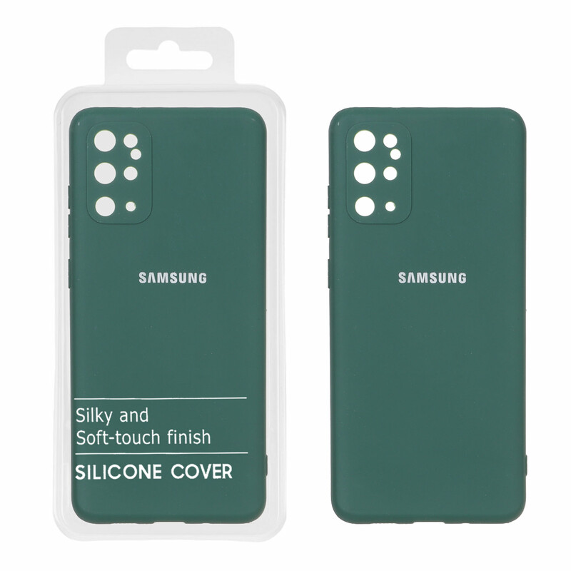 قاب نیو سیلیکون محافظ لنزدار RFF مدل Samsung Galaxy S20 Plus - سبز (پک دار)