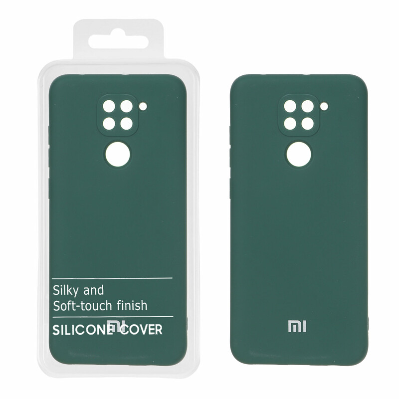 قاب نیو سیلیکون محافظ لنزدار RFF مدل Xiaomi Redmi Note 9 / Redmi 10X 5G / Redmi 10X Pro 5G - سبز (پک دار)