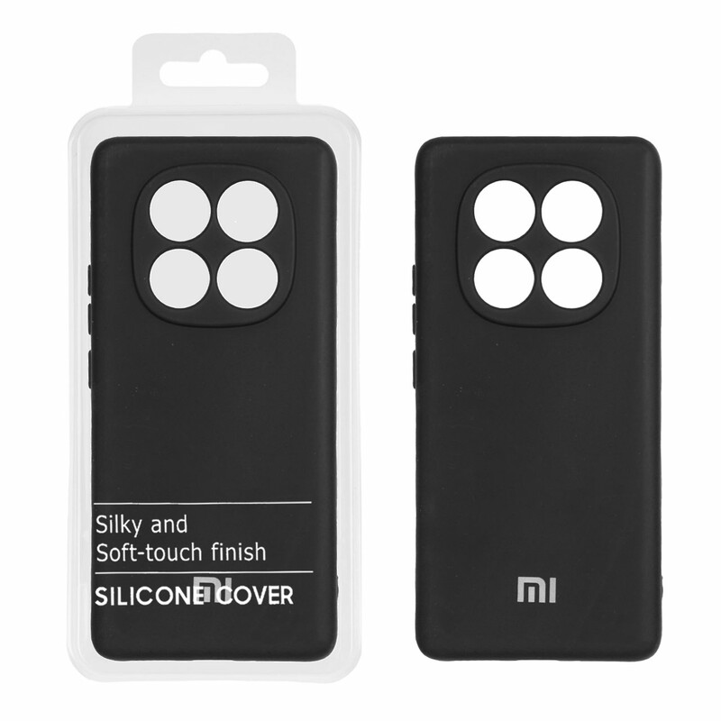 قاب نیو سیلیکون محافظ لنزدار RFF مدل Xiaomi Redmi Note 14 Pro 5G / Redmi Note 14 Pro Plus 5G / Poco X7 5G - مشکی (پک دار)