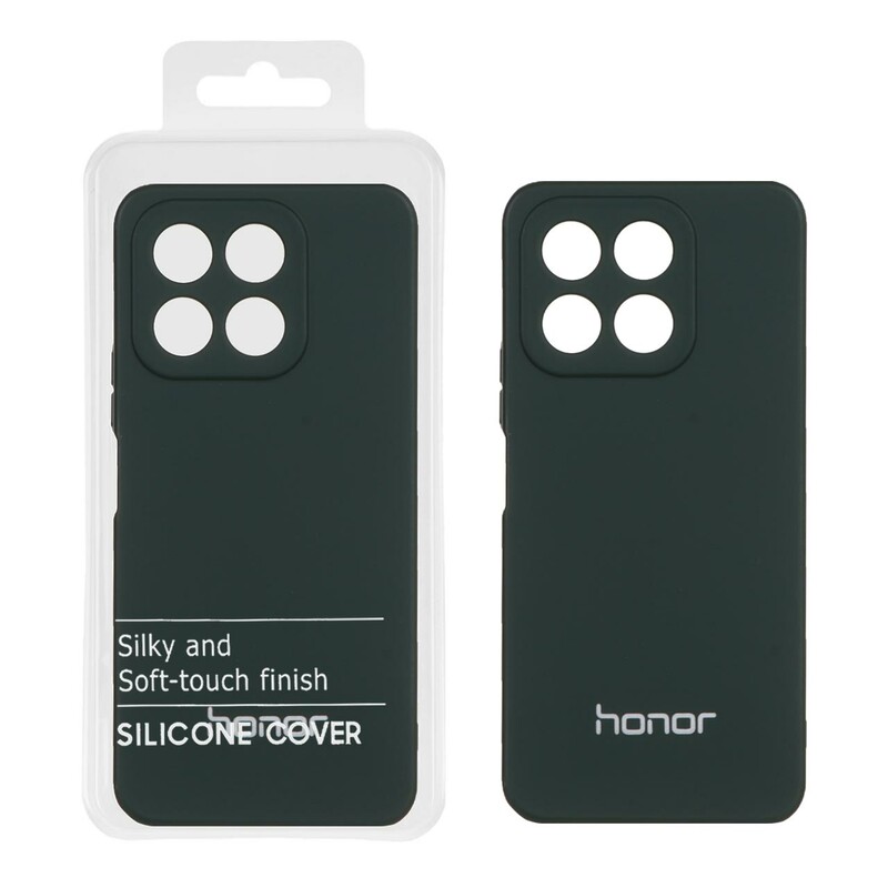 قاب نیو سیلیکون محافظ لنزدار RFF مدل Honor X6b - سبز تیره (پک دار)